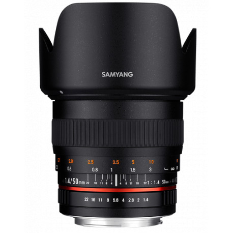 Lens Samyang 50mm f / 1.4 AS UMC - Canon EOS M Lens Samyang 50mm f / 1.4 AS UMC - Canon EOS M