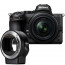 Camera Nikon Z5 + Lens Nikon NIKKOR Z 24-50mm f / 4-6.3 + Lens Adapter Nikon FTZ Adapter (F Lenses to Z Camera)