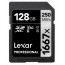 карта памет Lexar Professional SDXC 128GB 1667x UHS-II карта памет Lexar Professional SDXC 128GB 1667x UHS-II