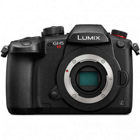 фотоапарат Panasonic Lumix GH5s + обектив Panasonic Leica DG Vario-Elmarit 8-18mm f/2.8-4 ASPH. + аксесоар Panasonic Lumix DMW-XLR1