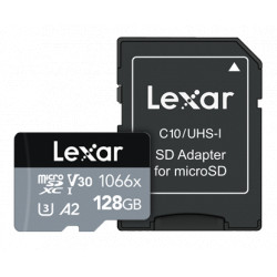 карта Lexar Professional Micro SDXC 1066X UHS-I 128GB