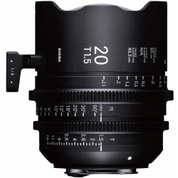 обектив Sigma 20mm T1.5 FF High Speed Prime Cine