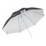 Quadralite Бял отражателен чадър 150 см