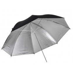 Quadralite Сребрист отражателен чадър 150 см