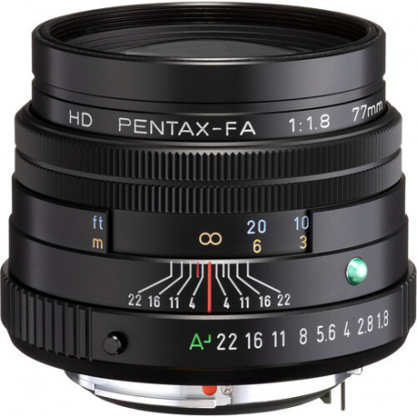 PENTAX HD 77MM F/1.8 FA LIMITED BLACK