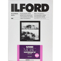фотохартия Ilford MULTIGRADE RC Deluxe Glossy 12.7x17.8 см / 100 листа