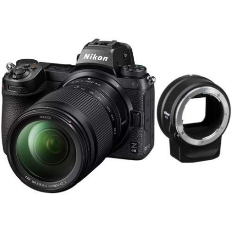 Camera Nikon Z6 II + Lens Nikon NIKKOR 24-200mm f / 3.5-6.3 VR + Lens Adapter Nikon FTZ Adapter (F Lenses to Z Camera)