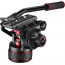 Manfrotto MVK608TWINGA Nitrotech 608 Fluid Video Head + Alu Twin GS Ground Spreader Tripod