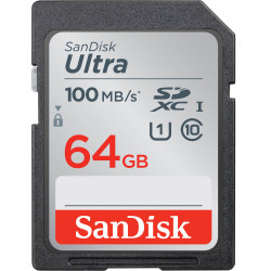Memory card SanDisk 64GB Ultra SDXC UHS-I 100MB / s