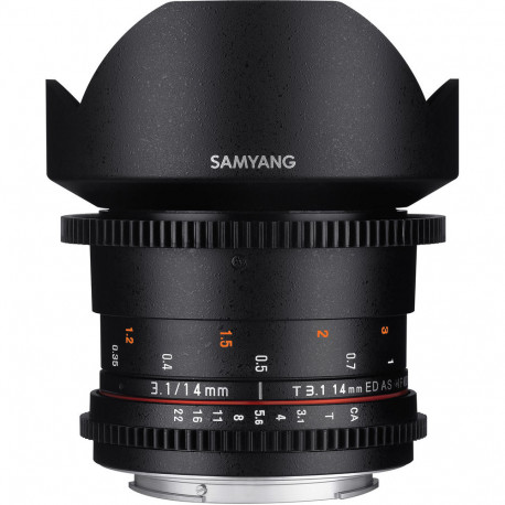 обектив Samyang 14mm T/3.1 VDSLR ED AS IF UMC II - Canon EOS R (RF)