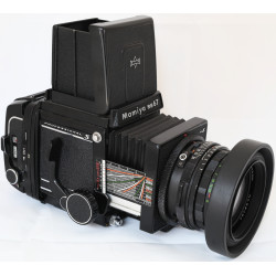 фотоапарат Mamiya RB67 PRO S + Mamiya Macro C 140mm f/4.5 + Mamiya Sekor 65mm f/4.5 (употребяван)