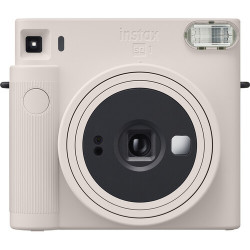 фотоапарат за моментални снимки Fujifilm Instax Square SQ1 Chalk White + филм Instax SQ 10 л.