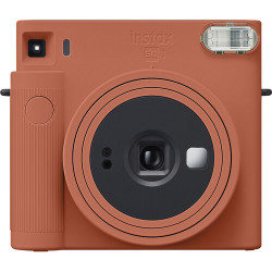 фотоапарат за моментални снимки Fujifilm Instax Square SQ1 Terracota Orange + филм Instax SQ 10 л.