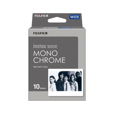 Fujifilm Instax Wide Instant Film Monochrome (10l.)