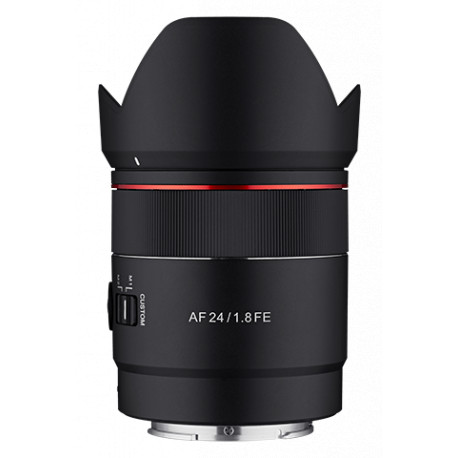  Lens Samyang AF 24mm f/1.8 FE - Sony E (FE) + Filter Hoya UX UV Slim 58mm