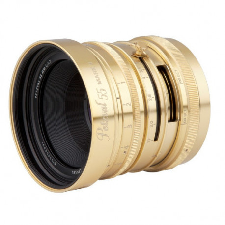 Lens Lomo Petzval 55mm f / 1.7 MKII Bokeh Control (Brass) - Canon EOS R (RF)