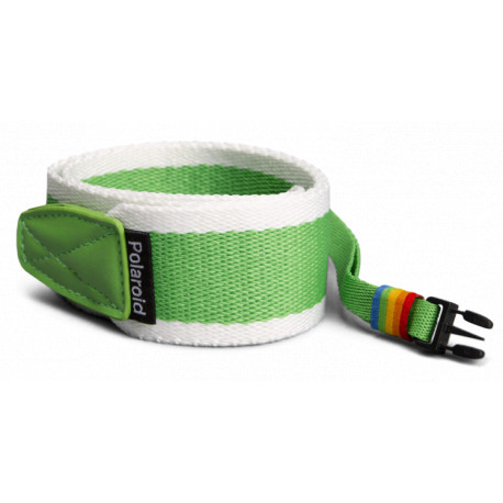 Polaroid Camera Strap Flat Stripe (green)