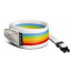 Instant Camera Polaroid Now Plus 2 (white) + Film Polaroid I-Type color + Strap Polaroid Camera Strap Flat Rainbow (white)