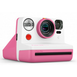 фотоапарат за моментални снимки Polaroid Now (розов)