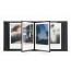 Instant Camera Polaroid Now 2 (black/white) + Film Polaroid I-Type color + Album Polaroid Photo album for 40 photos