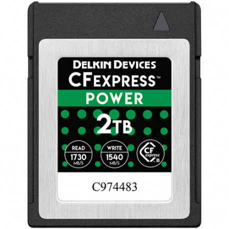 DELKIN DEVICES DCFX1-2TB POWER CFEXPRESS 2TB R1730/W1540