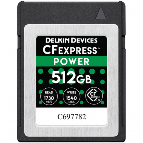 карта памет Delkin Devices POWER CFexpress 512GB
