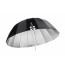 Quadralite Deep Space Parabolic Umbrella (сребрист) 130 cm