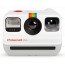 фотоапарат за моментални снимки Polaroid Gо Camera (бял) + фото филм Polaroid Go Film Double Pack цветен + калъф Polaroid Go Camera Case (бял)