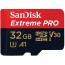 SANDISK EXTREME PRO MICRO SDHC 32GB UHS-I U3 100MB/S 667X WITH ADAPTER