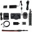 Canon EOS M200 + Canon EF-M 15-45mm Lens + Video Device Atomos Connect 4K + Tripod Joby Gorillapod 1K Kit mini tripod + Charger Canon DR-E12 DC Coupler adapter + Charger Canon CA-PS700 Compact AC Power Adapter + Memory card SanDisk 32GB Extreme PRO SDHC Canon EOS M200 + Canon EF-M 15-45mm Lens + Video Device Atomos Connect 4K + Tripod Joby Gorillapod 1K Kit mini tripod + Charger Canon DR-E12 DC Coupler adapter + Charger Canon CA-PS700 Compact AC Power Adapter + Memory card SanDisk 32GB Extreme PRO SDHC