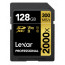 LEXAR PROFESSIONAL SDXC 128GB UHS-II 2000X R:300/W:260MB/S LSD2000128G-BNNNG