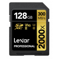 карта Lexar Professional SDXC 128GB 2000x UHS-II