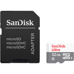 карта SanDisk 32GB Ultra UHS-I Micro SDHC + Adapter