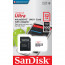 SANDISK ULTRA MICRO SDHC 32GB UHS-I 100MB/S WITH ADAPTER SDSQUNR-032G-GN3MA