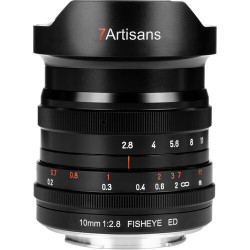 Lens 7artisans 10mm f / 2.8 Fisheye - Sony E (FE)