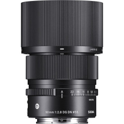 обектив Sigma 90mm f/2.8 DG DN Contemporary - Leica L + аксесоар Sigma CH-11 Магнитен държач за капачки за обективи + филтър Sigma Protector Filter 55mm