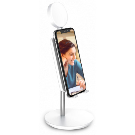 Digipower Success Smartphone Stand + 6" LED Ring Light