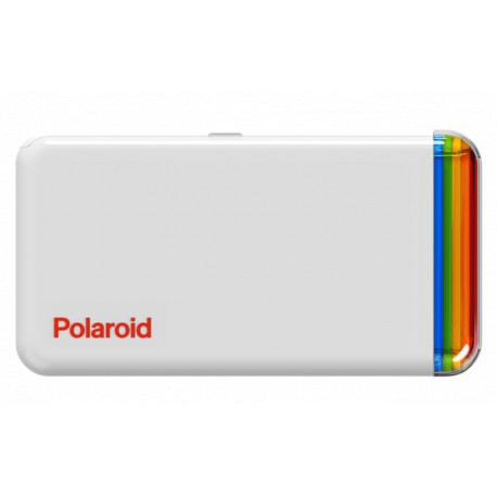 Printer Polaroid Hi-Print 2x3 Pocket Photo Printer (white) + Photographic Paper Polaroid Hi-Print 2x3 Paper Cartridge V2 - 60 sheets