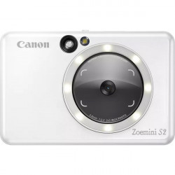 Instant Camera Canon Zoemini S2 Instant Camera Printer (white) + Photographic Paper Canon Zoemini Zink Photo Paper 2x3 in (5x7.6 cm) 20 pcs.