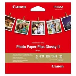 Photographic Paper Canon PP-201 Plus Glossy II 13 x 13 cm (20 sheets)