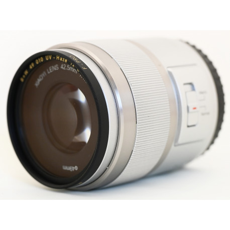 ?’??. ????????? ?•?‘?? Xiaoyi 42.5mm f1.8 Lens For Micro 4/3 Cameras F 1:1.8 SILVER / S/N: