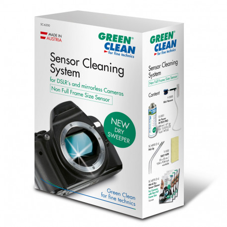 GREEN CLEAN SC-6200 SENSOR CLEANING SYSTEM NON FULL FRAME SIZE SENSOR