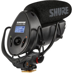 Microphone Shure VP83F Lens Hopper Camera-Mount Microphone with built-in recording function