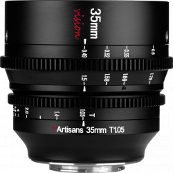 Lens 7artisans Cine 35mm T / 1.05 APS-C - Fujifilm X
