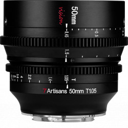 Lens 7artisans Cine 50mm T / 1.05 APS-C - Canon EOS R