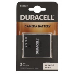 Battery Duracell DROBLH1 Li-Ion Battery equivalent to Olympus BLH-1