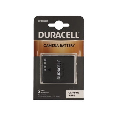 Duracell DROBLH1 Li-Ion Battery equivalent to Olympus BLH-1