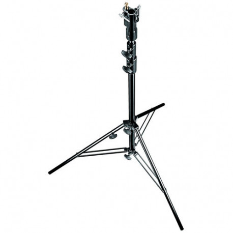MANFROTTO 007BSU BLACK CHROME PLATED STEEL STAND