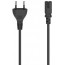 Hama 200733 Euro Power 2-pin Power cable 2.5m