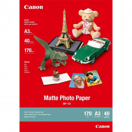 CANON MP-101 A3 MATTE PHOTO PAPER 40 SHEETS